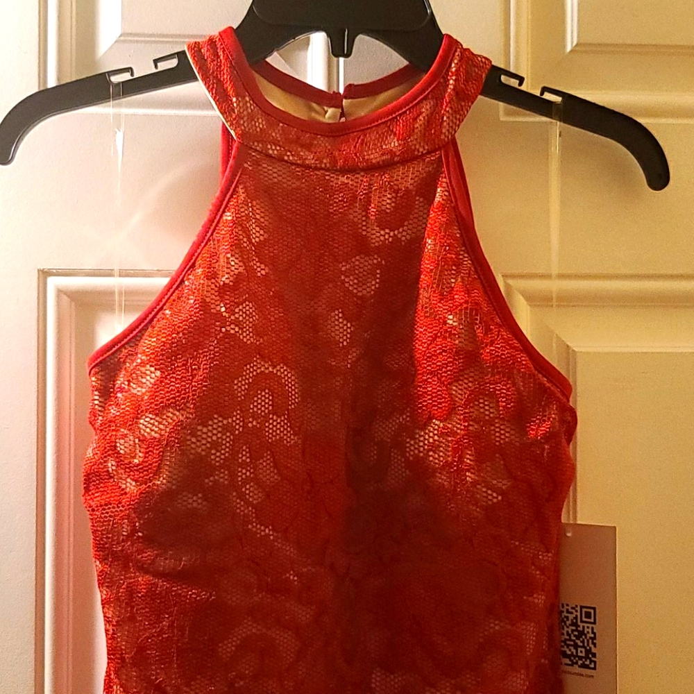 Red dress